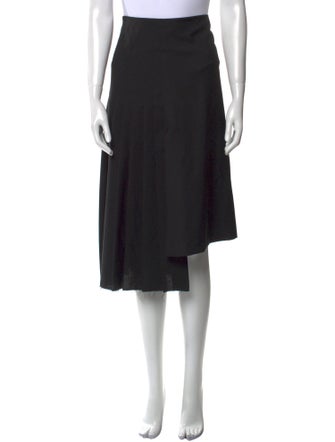 Golden Goose Virgin Wool Midi Length Skirt