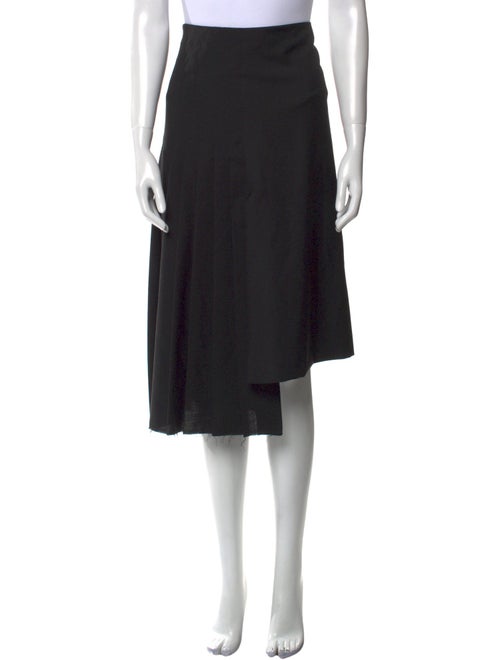 Golden Goose Virgin Wool Midi Length Skirt