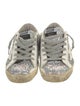 Golden Goose Glitter Graphic Print Sneakers