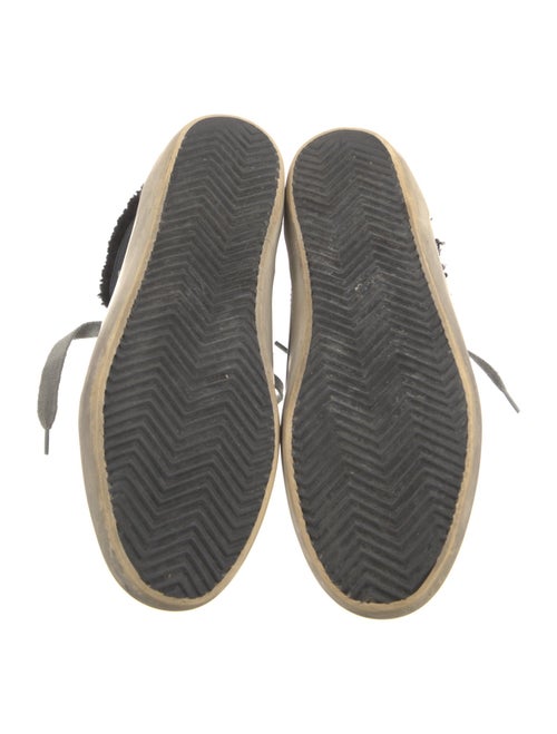 Golden Goose Leather Distressed Accents Sneakers