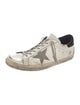 Golden Goose Leather Colorblock Pattern Sneakers