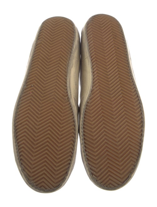 Golden Goose Leather Colorblock Pattern Sneakers