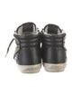 Golden Goose Leather Colorblock Pattern Sneakers