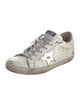 Golden Goose Leather Distressed Accents Sneakers