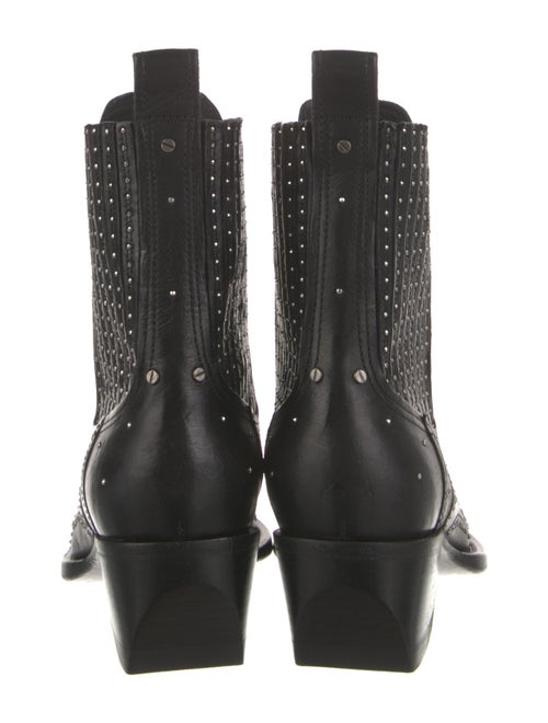 Golden Goose Leather Studded Accents Chelsea Boots