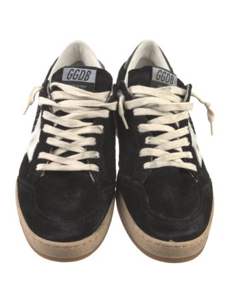 Golden Goose Suede Distressed Accents Sneakers