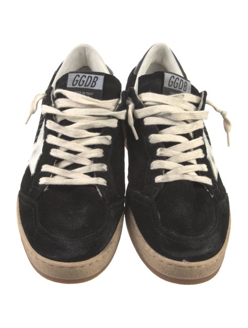 Golden Goose Suede Distressed Accents Sneakers
