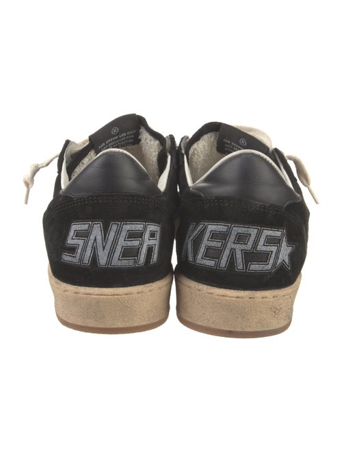 Golden Goose Suede Distressed Accents Sneakers