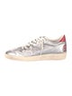 Golden Goose Leather Colorblock Pattern Sneakers