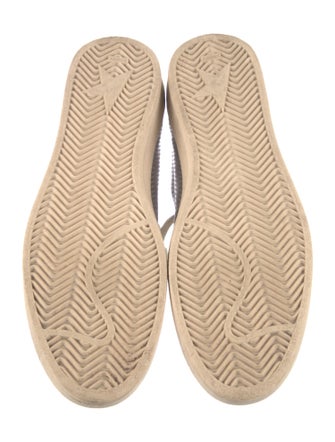 Golden Goose Leather Colorblock Pattern Sneakers