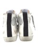 Golden Goose Leather Printed Sneakers