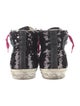 Golden Goose Suede Printed Sneakers