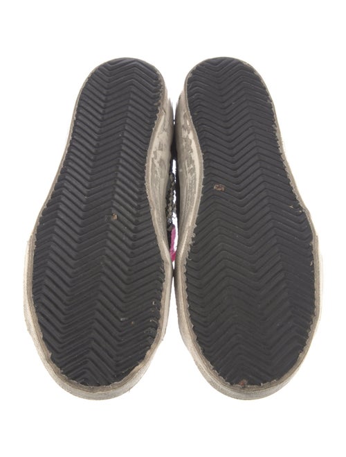 Golden Goose Suede Printed Sneakers