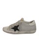 Golden Goose Leather Distressed Accents Sneakers