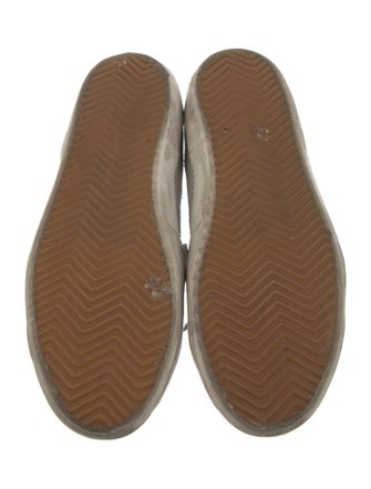 Golden Goose Leather Distressed Accents Sneakers