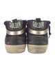 Golden Goose Suede Graphic Print Sneakers