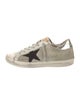 Golden Goose Leather Graphic Print Sneakers