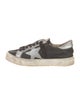 Golden Goose Glitter Graphic Print Sneakers