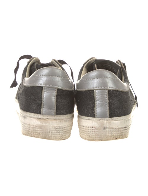 Golden Goose Glitter Graphic Print Sneakers