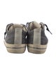 Golden Goose Canvas Distressed Accents Sneakers