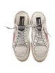Golden Goose Leather Distressed Accents Sneakers