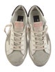 Golden Goose Leather Graphic Print Sneakers