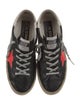 Golden Goose Leather Graphic Print Sneakers