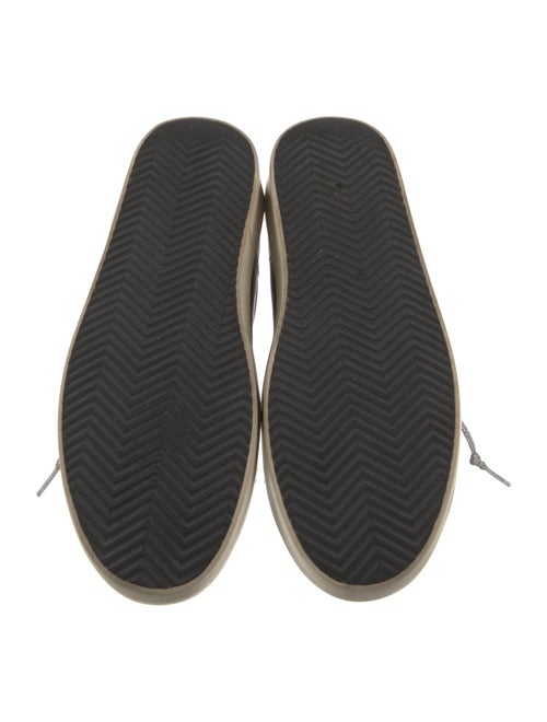 Golden Goose Leather Graphic Print Sneakers