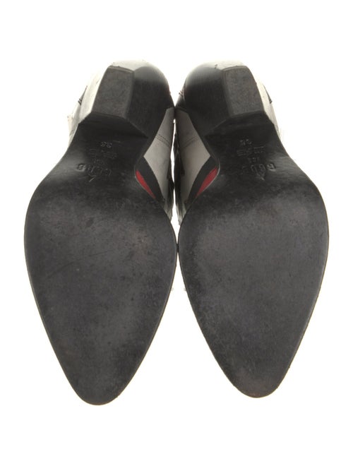 Golden Goose Leather Colorblock Pattern Chelsea Boots