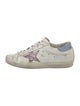 Golden Goose Leather Distressed Accents Sneakers