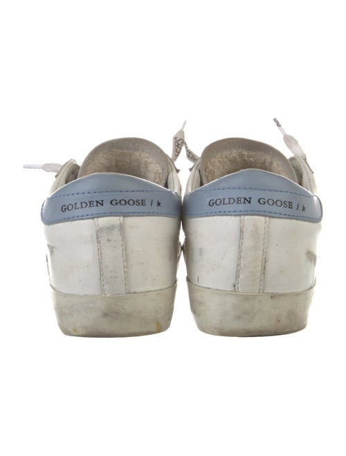 Golden Goose Leather Distressed Accents Sneakers