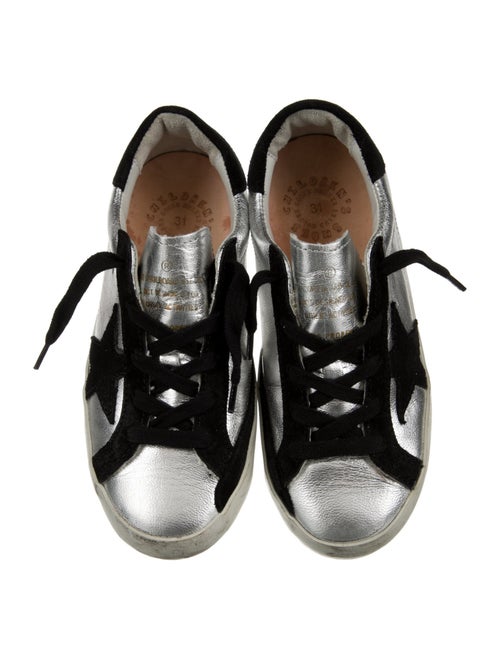Golden Goose Girls' Leather Low Top Sneaker