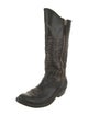Golden Goose Leather Western Boots