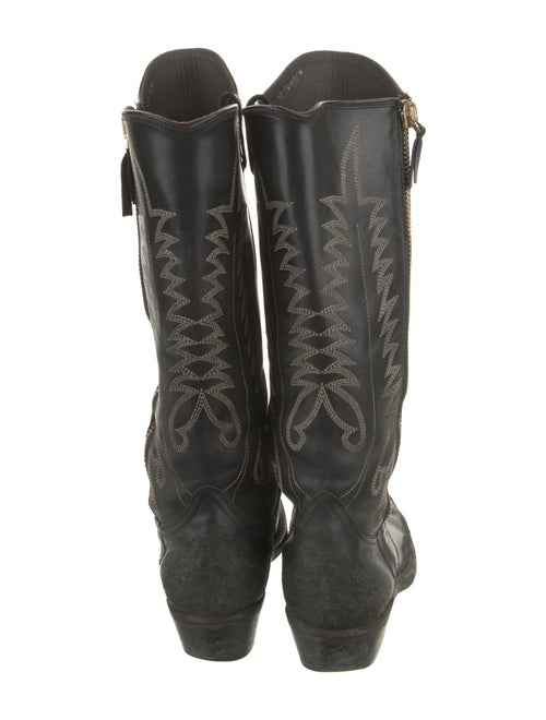 Golden Goose Leather Western Boots