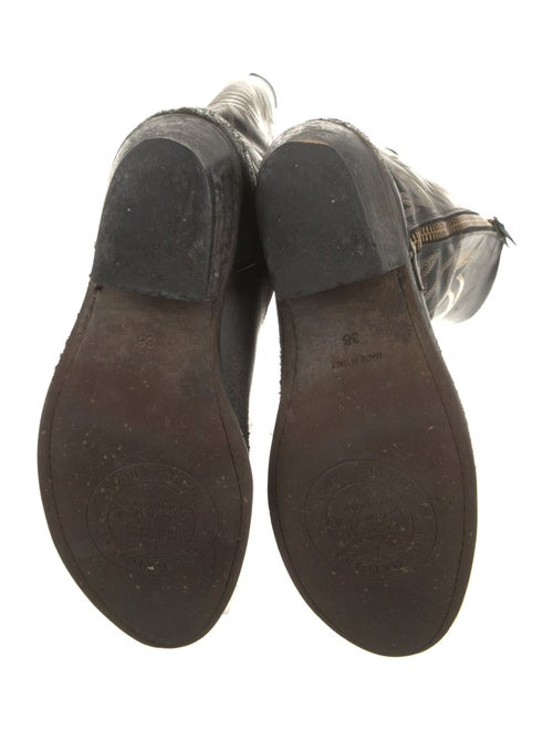 Golden Goose Leather Western Boots