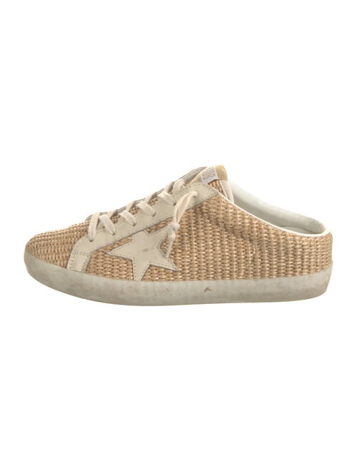 Golden Goose Raffia Sneakers