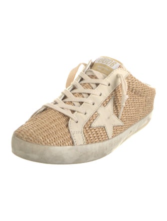 Golden Goose Raffia Sneakers