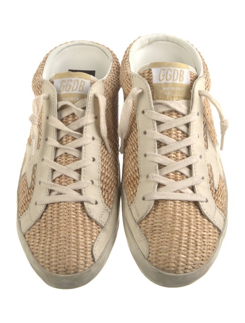 Golden Goose Raffia Sneakers