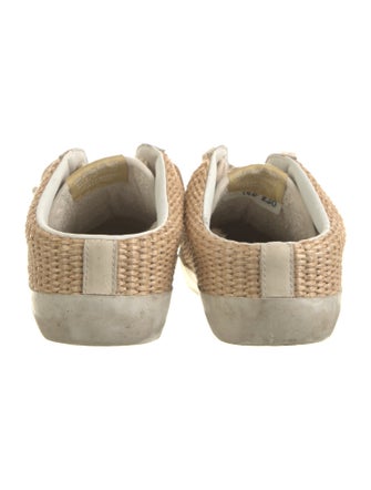Golden Goose Raffia Sneakers