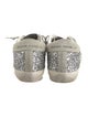 Golden Goose Glitter Distressed Accents Sneakers