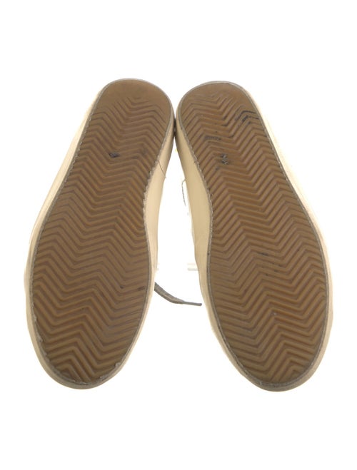 Golden Goose Leather Distressed Accents Sneakers