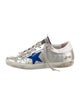 Golden Goose Leather Distressed Accents Sneakers