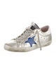 Golden Goose Leather Distressed Accents Sneakers
