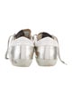 Golden Goose Leather Distressed Accents Sneakers