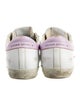Golden Goose Leather Colorblock Pattern Sneakers