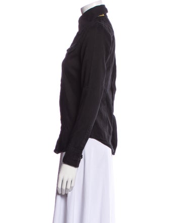 Golden Goose Long Sleeve Button-Up Top