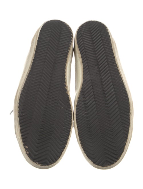 Golden Goose Suede Distressed Accents Sneakers