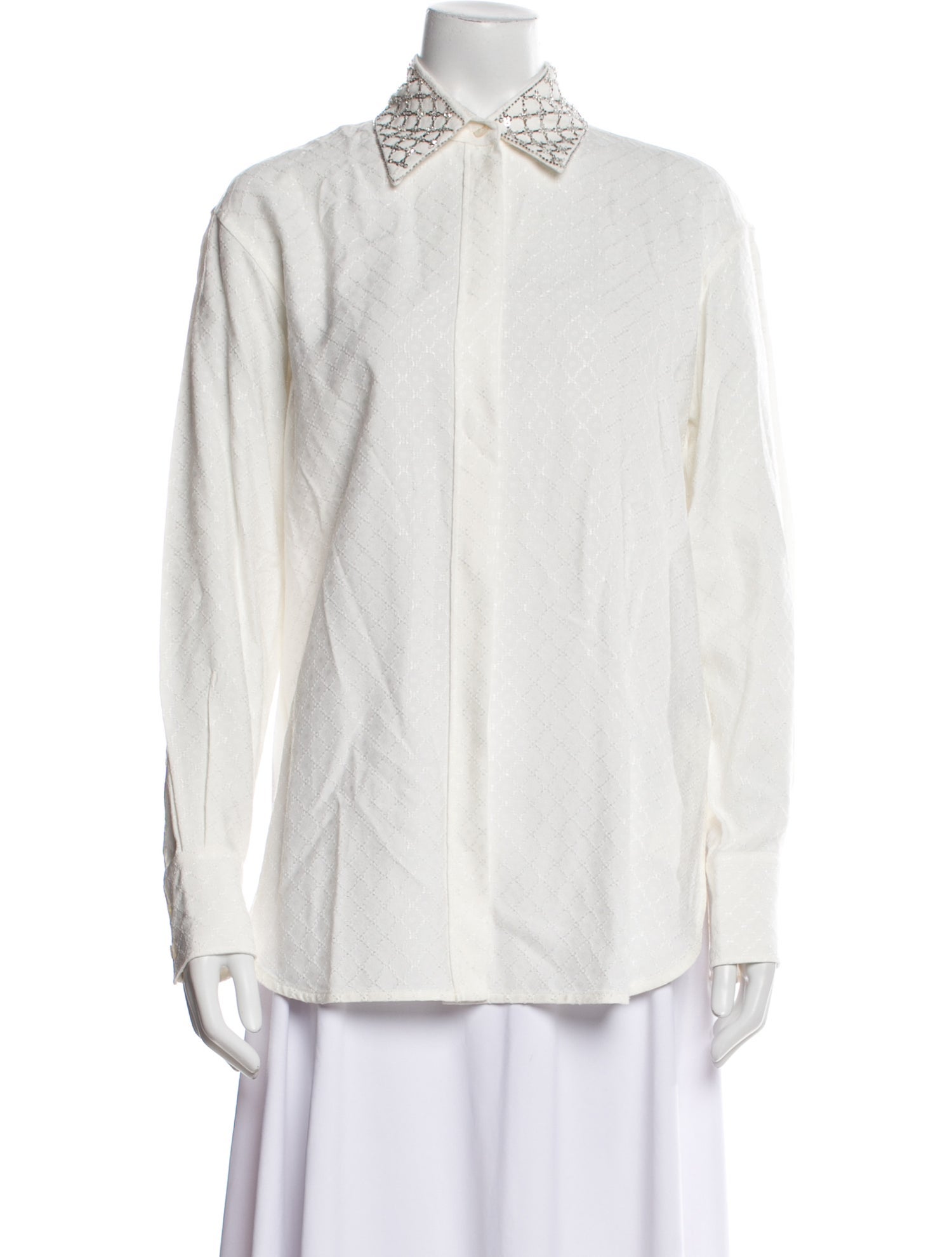 Golden Goose Long Sleeve Button-Up Top