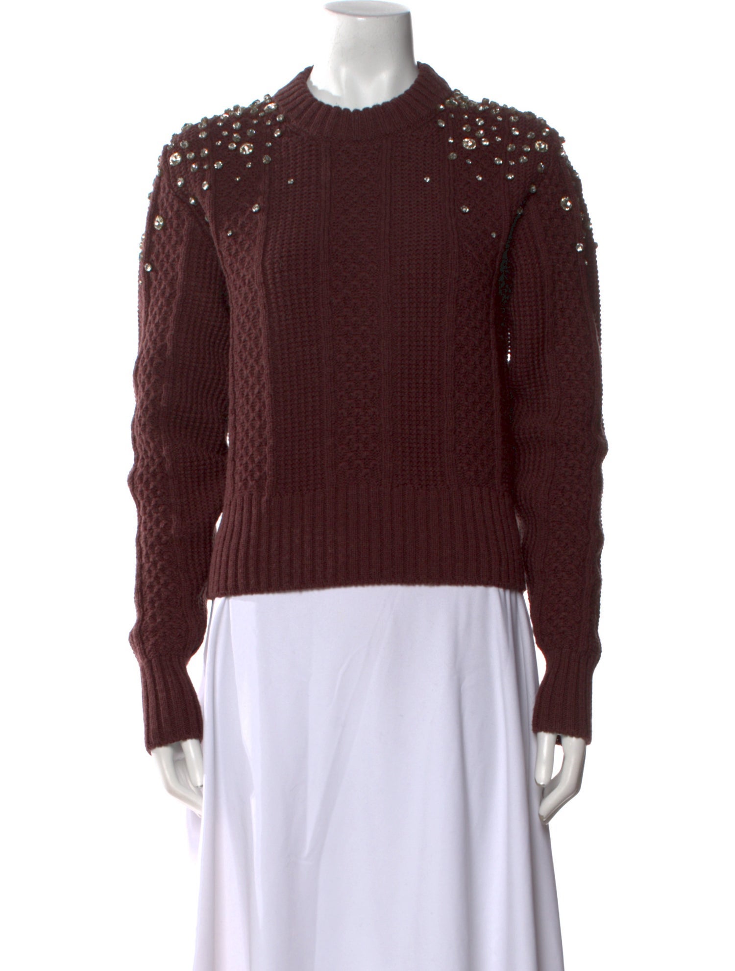 Golden Goose Virgin Wool Crew Neck Sweater