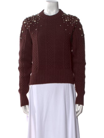 Golden Goose Virgin Wool Crew Neck Sweater